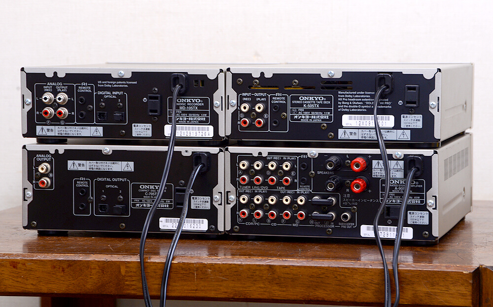 動作品 ONKYO アンプ MD-105TX K-505TX A-905TX 動作品 ONKYO アンプ MD-105TX K-505TX A-905TX - メルカリ